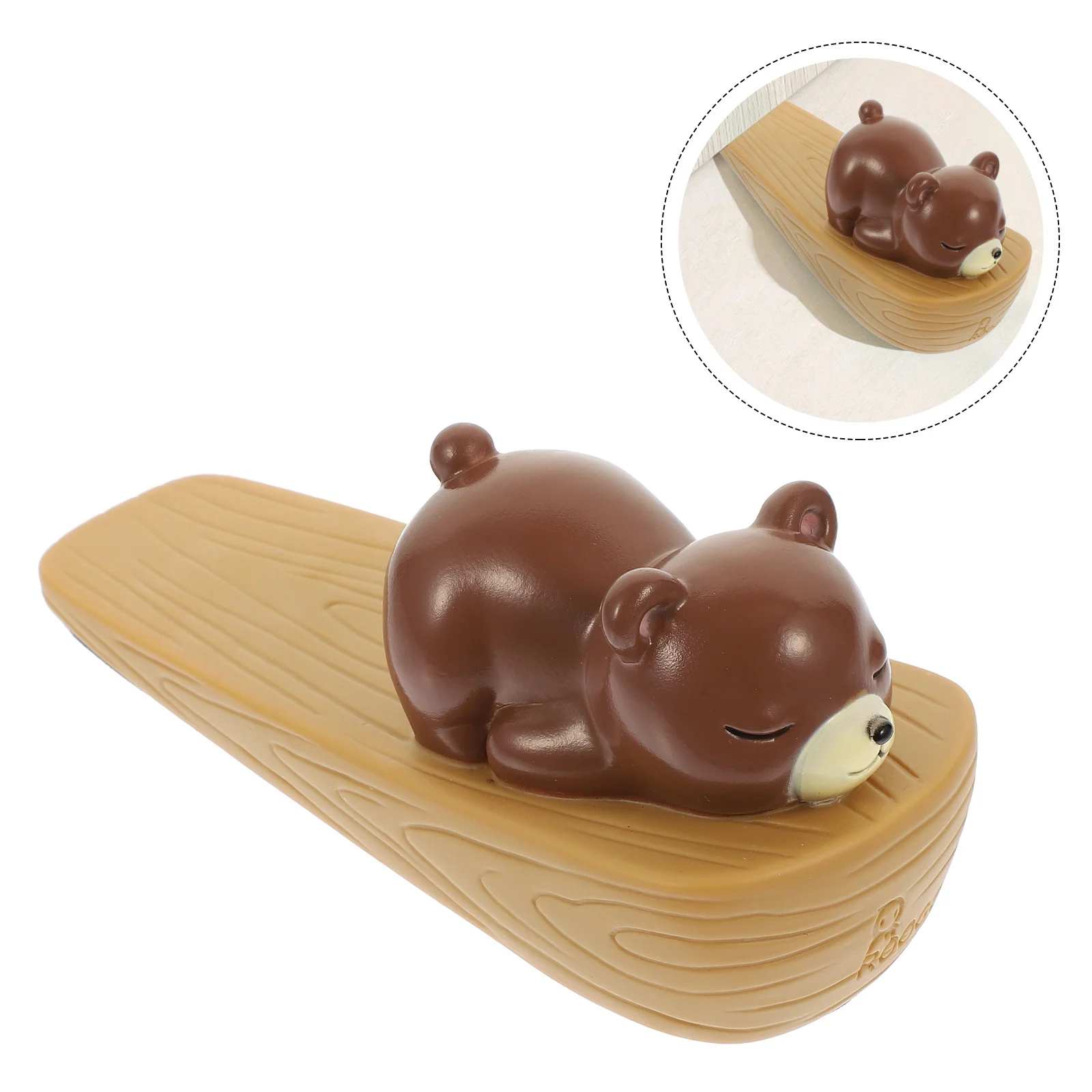 

Animal Designed Door Wedge Stopper Compact Lightweight Non-Skid Vinyl Safety Door Stop Protector for Home