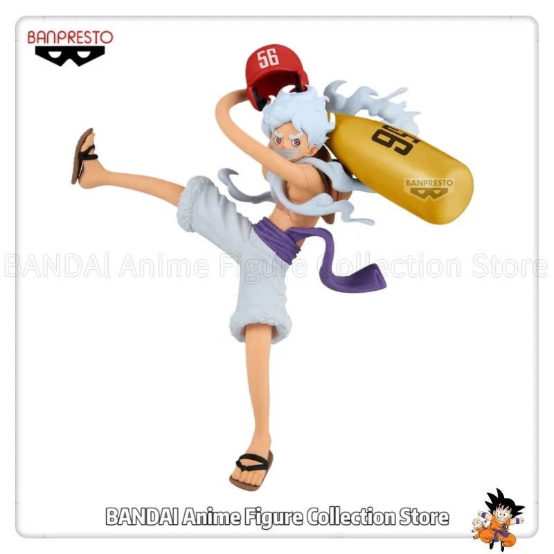 

Берез 2026 г., предварительная продажа, оригинальная коллекция BANPRESTO BATTLE RECORD, цельная модель обезьяны D. Luffy, игрушки, подарки