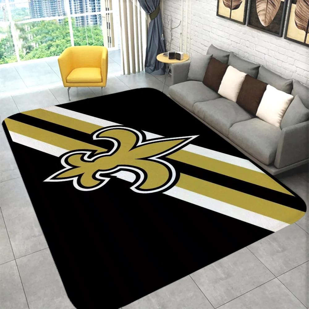 New OrleanS SaintS Luxury Carpet for Kitchen Floor Mat Carpet in the Bedroom Mats Doormat Entrance Door Mat Outdoor Room Rugs