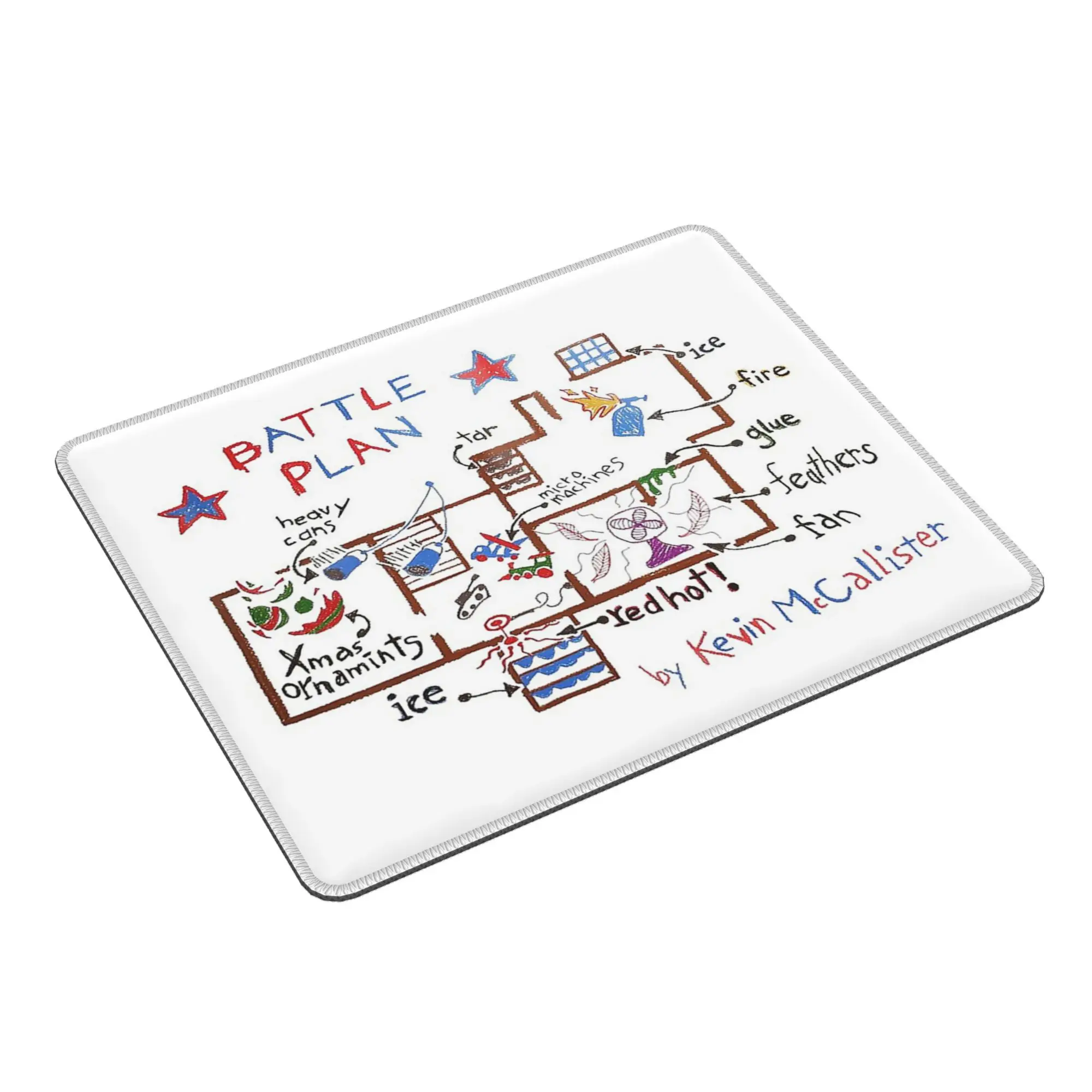 

Kevin's plan (домашний одиночный) коврик для мыши, компьютерная клавиатура, коврик для мыши, геймерский ПК, ноутбук, настольный коврик, офисные аксессуары, настольные коврики