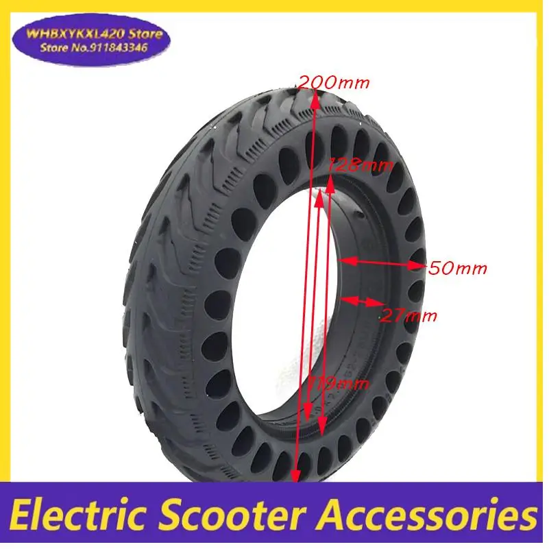 8 Inch Opvouwbare Elektrische Scooter 200X50 Effen Wiel Band voor Scheermes Scooter E-Scooter S1 S2 S3 Kugoo