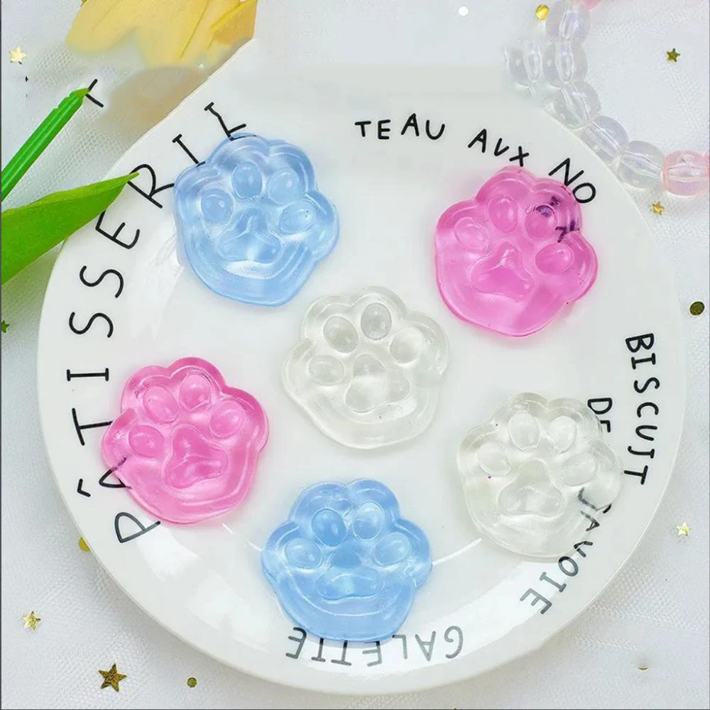 1Pcs Cat Claw Toy Soft and Cute Cat Claw Slow Rebound Squeezing and Stress Relieving Toy, Suitable for Children Relieving Toys