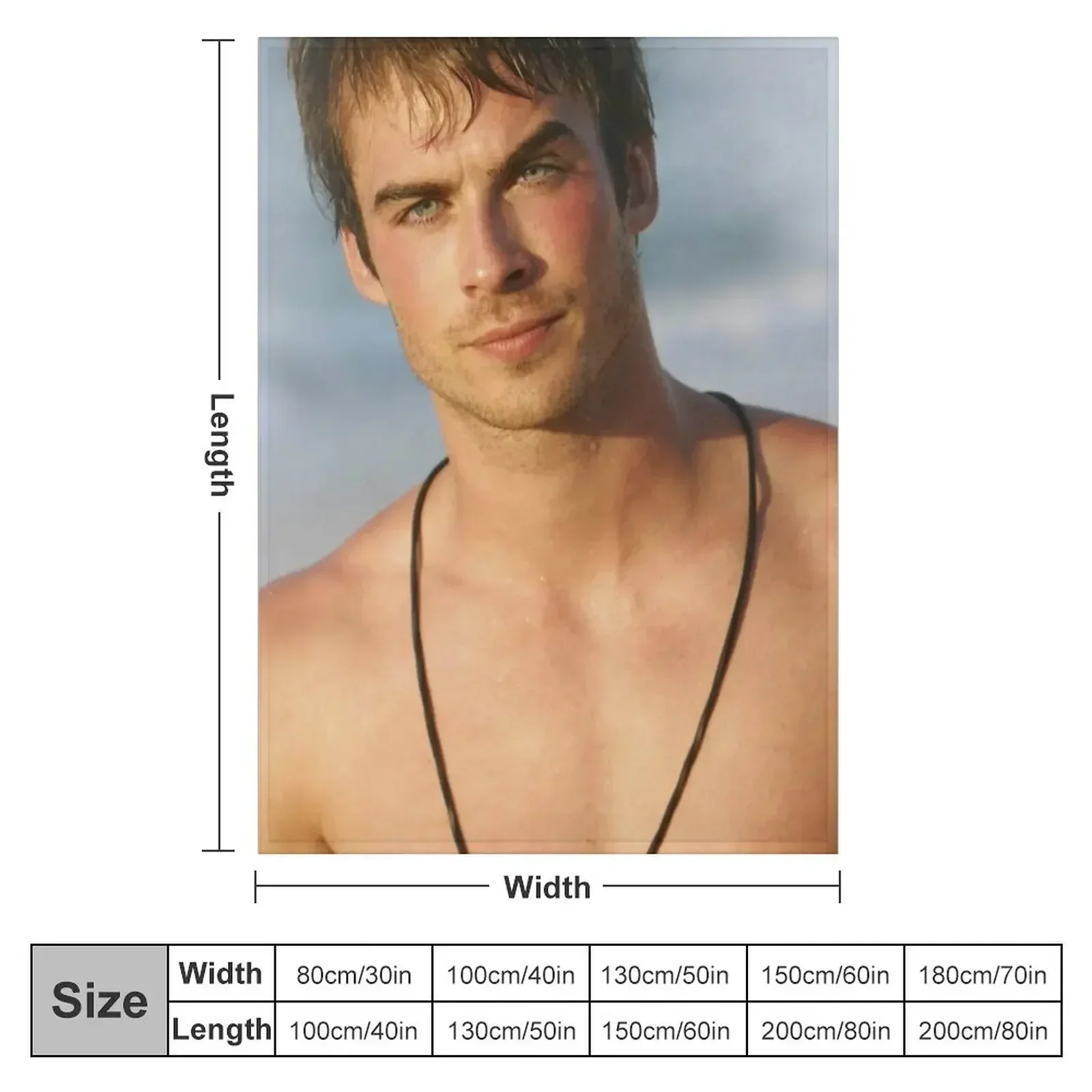ian damon Throw Blanket Blankets For Bed Stuffeds Fashion Sofas Plaid halloween funny gift Blankets