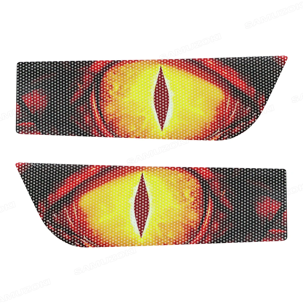 Fit for Polaris RZR 900 RZR XP/XP 4 1000 TURBO GENERAL 1000 Head Lamp Protector Decal Motorcycle Headlight Decor Eyes Sticker