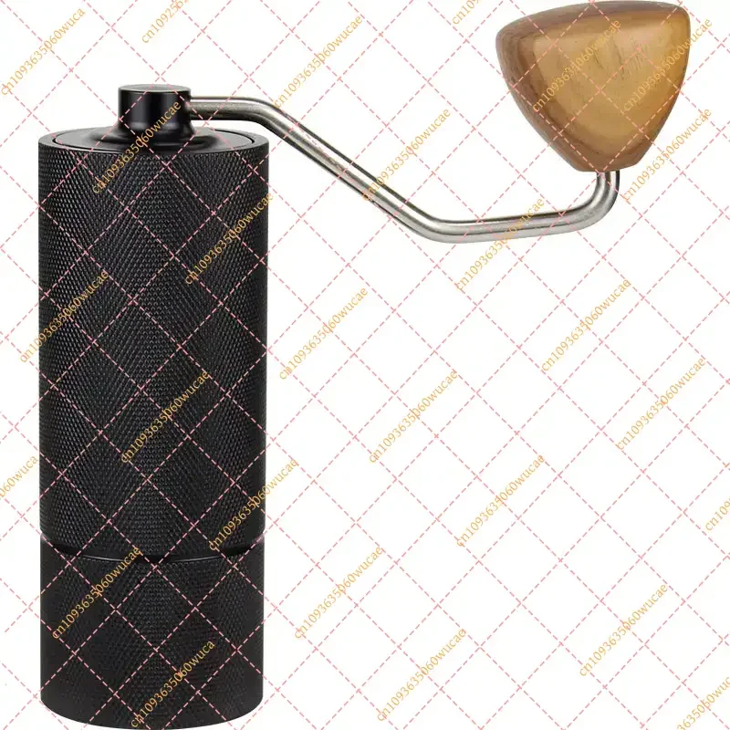 Portable Hand Coffee Grinder - CNC Stainless Steel Burr Mill with Precision Grinding Core for Fresh Bean Grinding