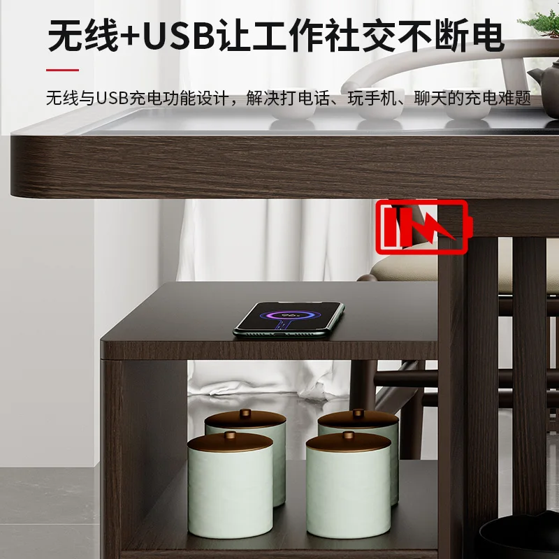 カスタマイズ可能なスクエアバルコニーティーテーブルサイズのアパート