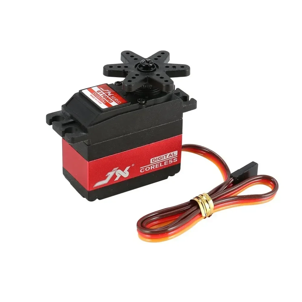 JX Servo PDI-6110MG 10KG Digitale Metal Gear Coreless Standaard Servo voor RC 1/8,1/10 RC Auto Auto Boot Robot Vliegtuig Onderdelen