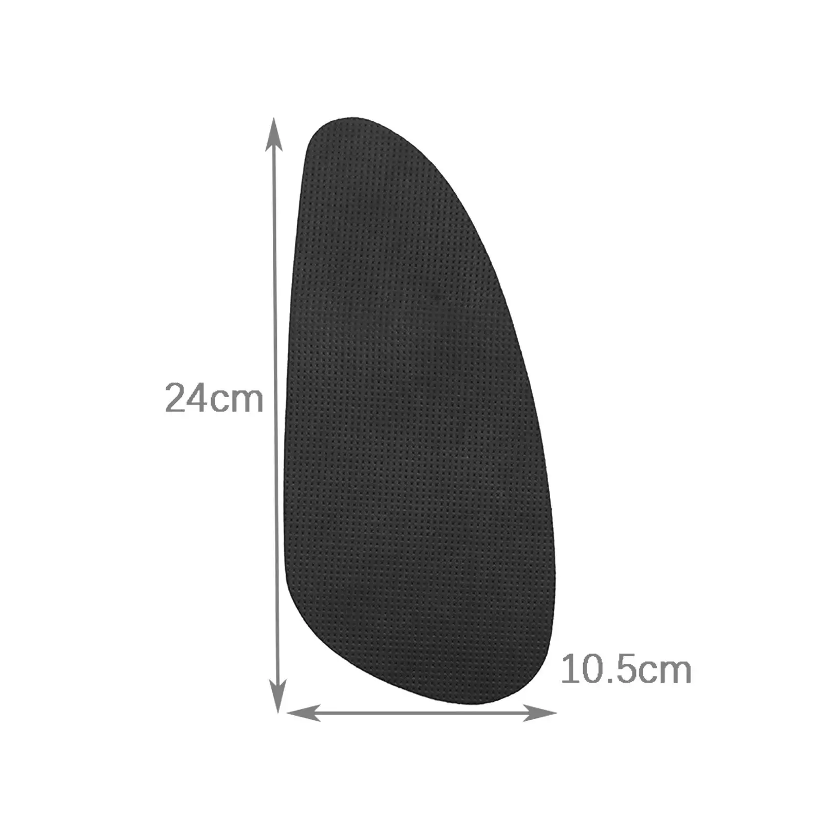 2Pcs Motorcycle Gas Tank Pad Anti Slip Protector Decal for Triumph T120