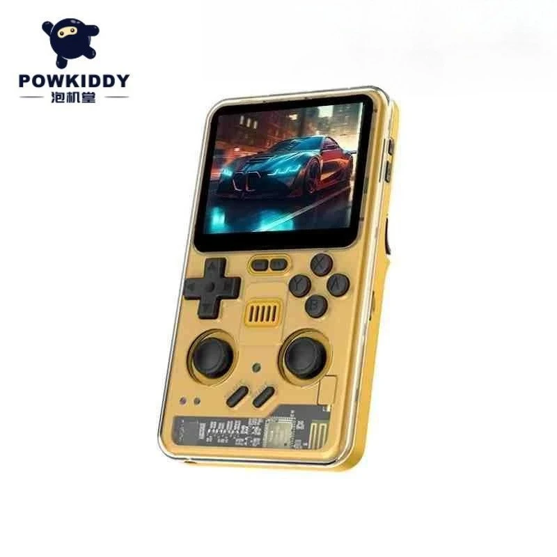 POWKIDDY RGB20PRO Portable Video Game Console 3.2-inch 128G Open Source PSP Joystick Arcade HD Game Player