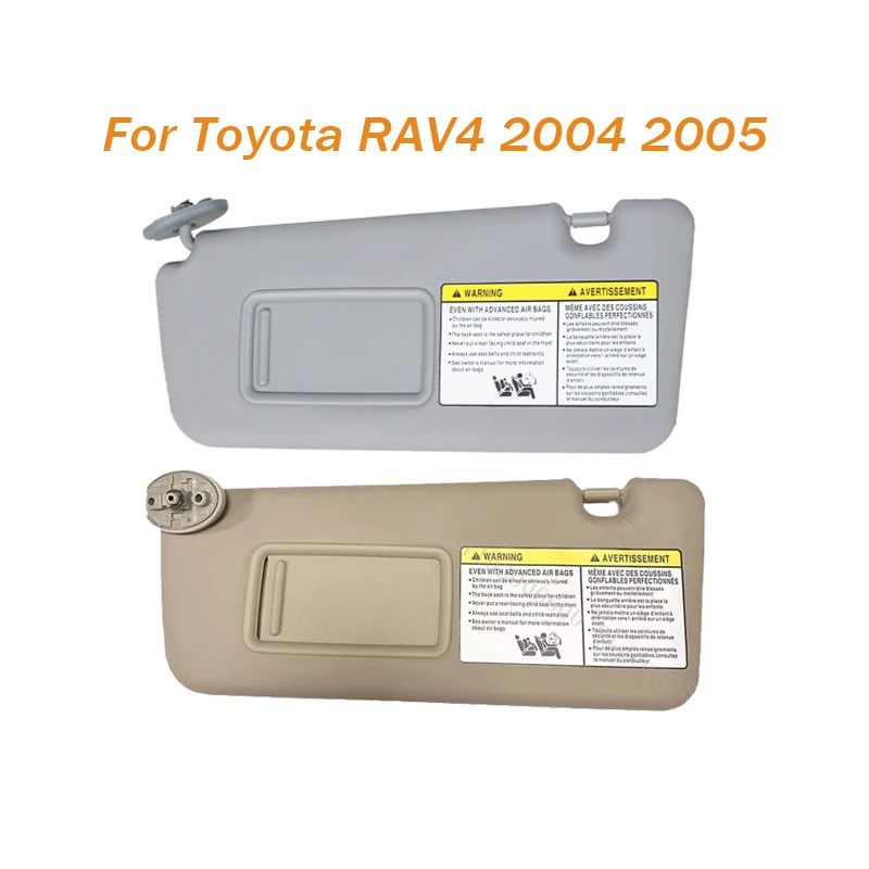 For Toyota RAV4 2004 2005 Sun Visor Sunshield Sunshade Left Driver Side 74320-42420-B0 7432042420B0 SunVisor Sunroof Shield