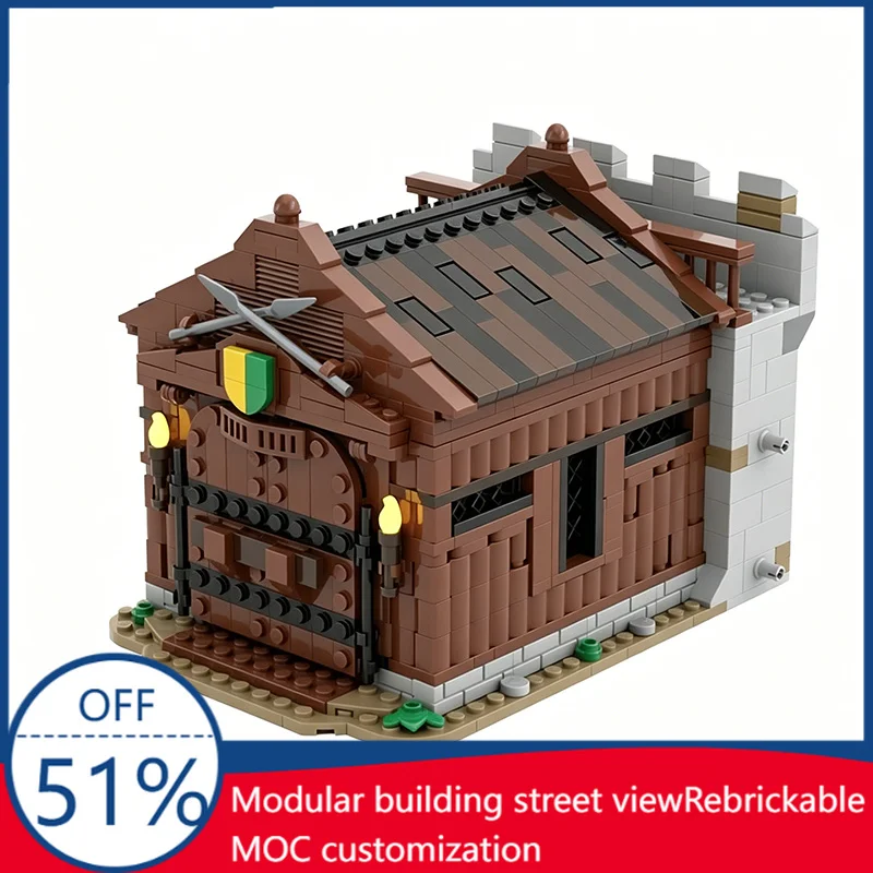 923-pezzi-castello-modulare-armadio-militare-zeughaus-castello-medievale-modello-moc-costruzioni-personalizzate-giocattolo-educativo-regalo-per-bambini
