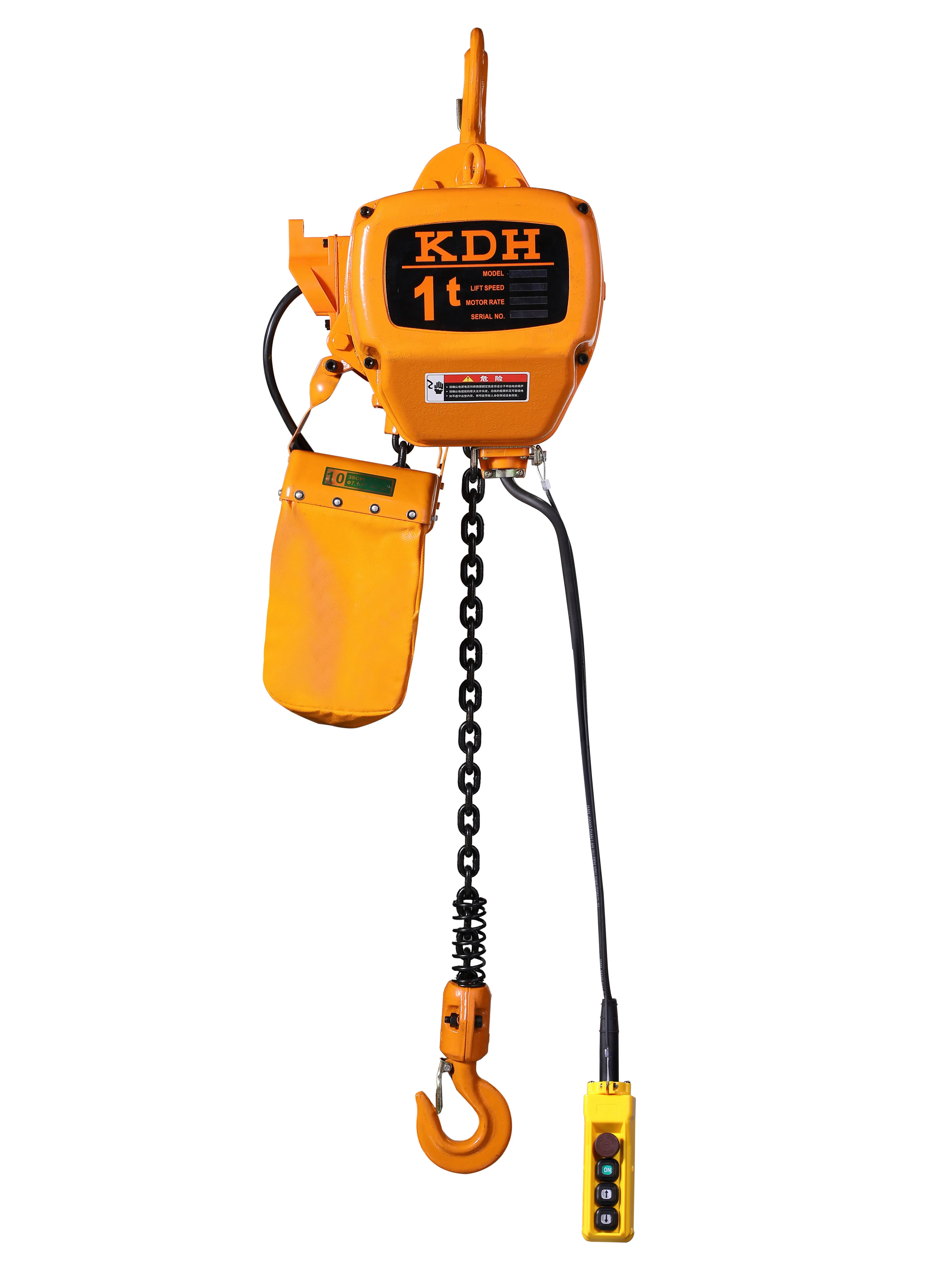 Mobile Lifting Machine Portable Electric Hoist 110kg Chain Hoist Electric Construction Crane