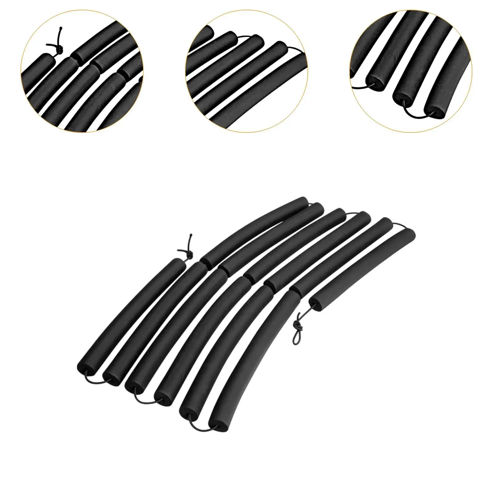 Foam High Jump Bungee Rope Adjustable Elastic Crossbar Sports Practice Equipment for Gym and Athletics