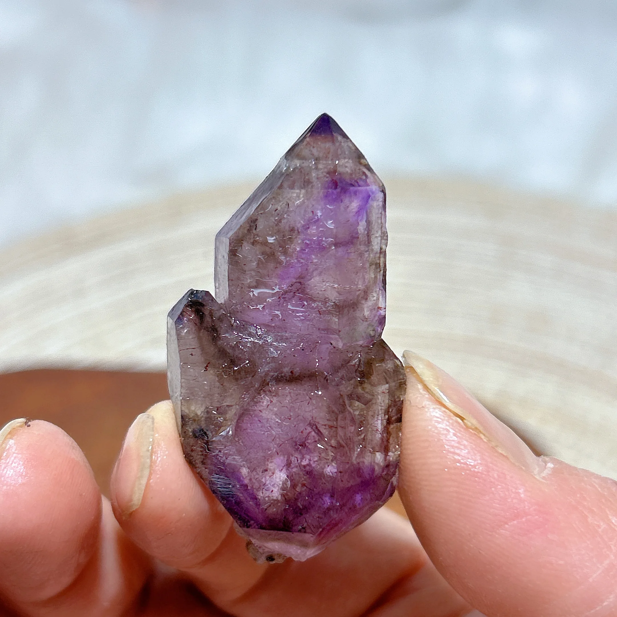 Natural Crystal Super Seven Specimen Raw Stone Healing High Quality Rare Gemstones Ore Energy Reiki Home Decorations Gift