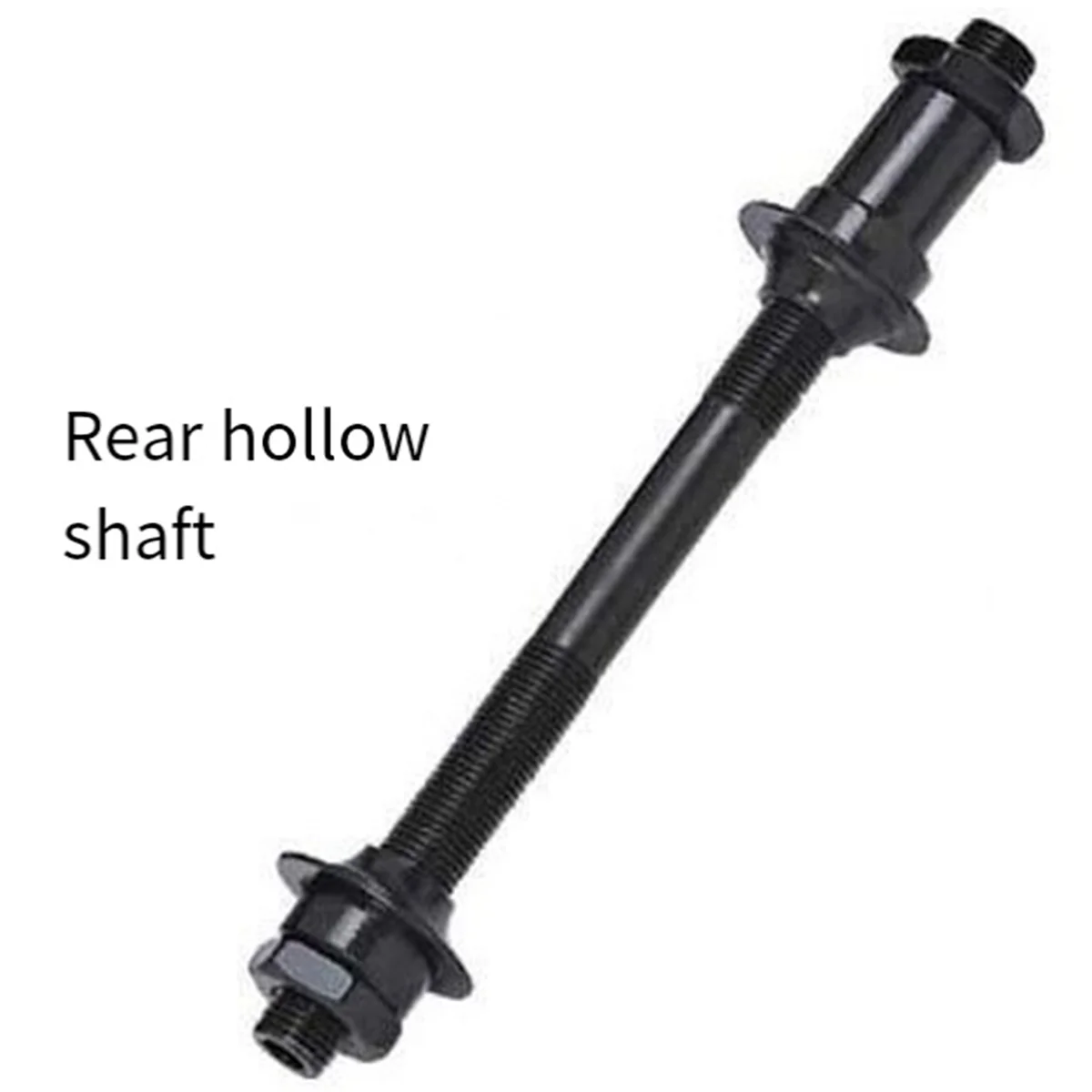 AFHTC-Bicycle Front and Rear Hollow Axle Quick Release Rod Front Axle Rear Axle Bead Rack Wheel Modification Accessories