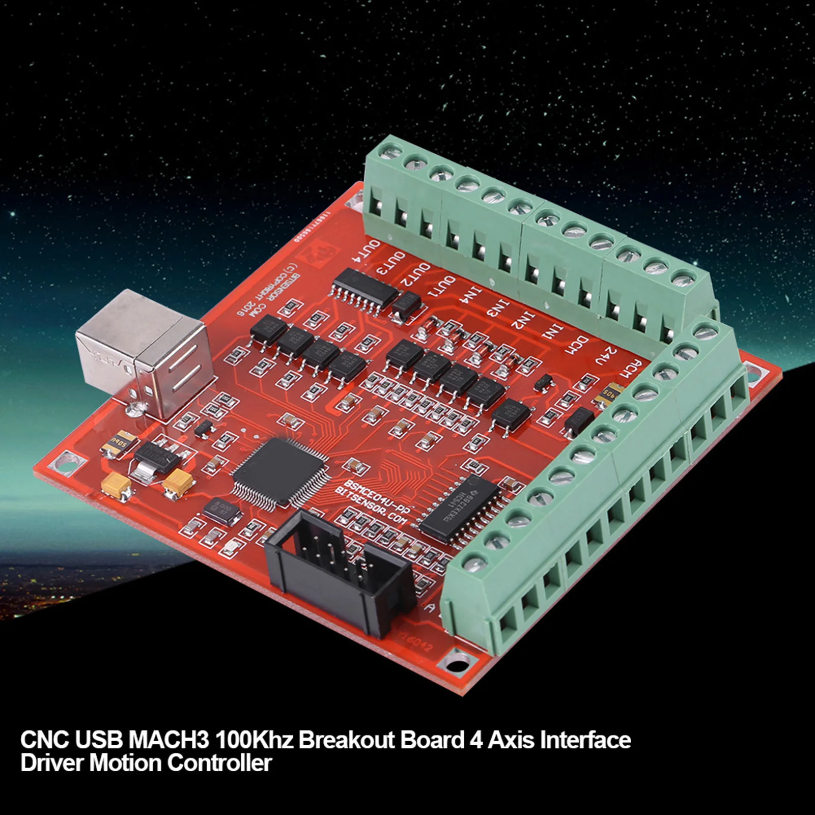 Placa de fuga de cartão controlador de movimento USB MACH3 100Khz para gravação CNC