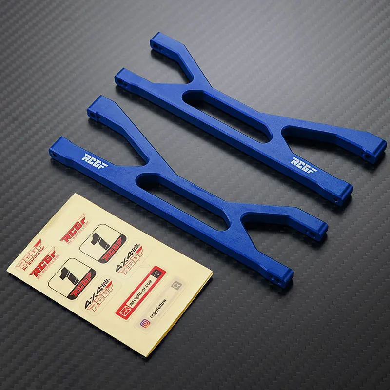 Aluminum Alloy 1/5 Front Upper Suspension Arm 2pcs Enhanced Rc Front Upper Suspension Arm For  XMAXX RC Car Part