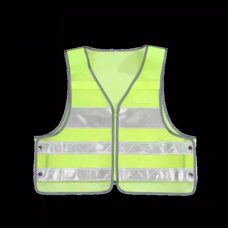 高視認性反射安全ベスト道路工事作業服パトロール警告ジャケット交通安全保護服