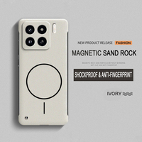 Magnetic PC Matte Frosted Frameless Phone Case For Magsafe XIAOMI 17 15 14 13 13T 12 12x 11 10 Ultra Pro Max Lite Cover Cases