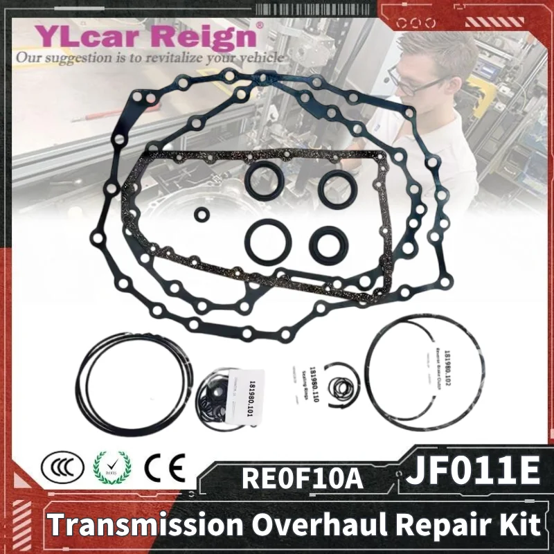 

JF011E RE0F10A CVT Ремкомплект для капитального ремонта автоматической коробки передач Прокладки Комплект уплотнений коробки передач для Nissan Jeep Mitsubishi