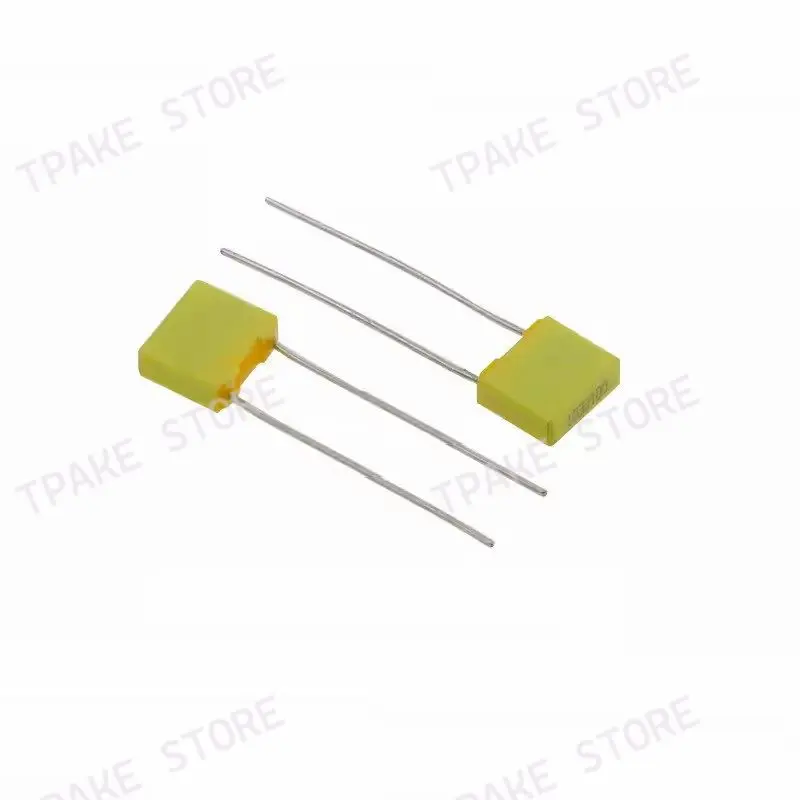 Correction Capacitor 103J100 10nJ100 100V 10nF 0.01UF Lead Pitch 5mm Polypropylene Safety Plastic Film Capacitance