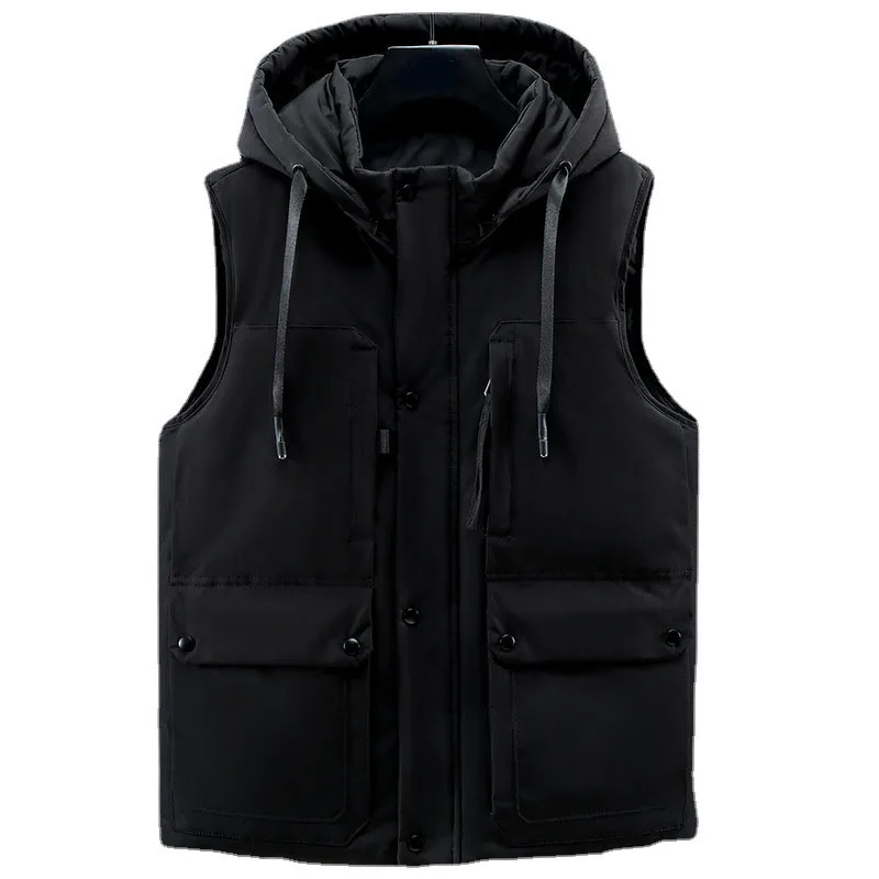 Plus Size Autumn Winter Vest 150kg Men 6XL 7XL 8XL jackets Sleeveless Vests