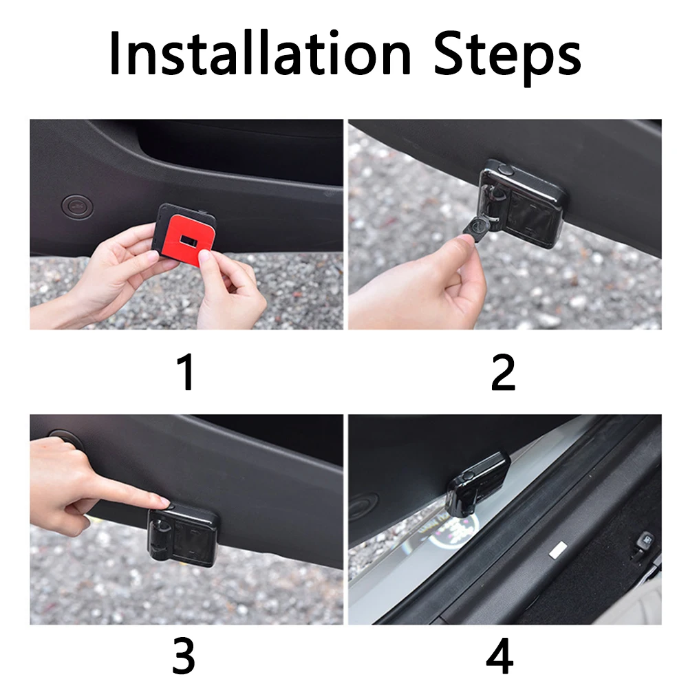 LED car door greeting light - automotive accessory entrance greeting light for abarth 695 595 500 competizione 124 Spider PUNTO image 3