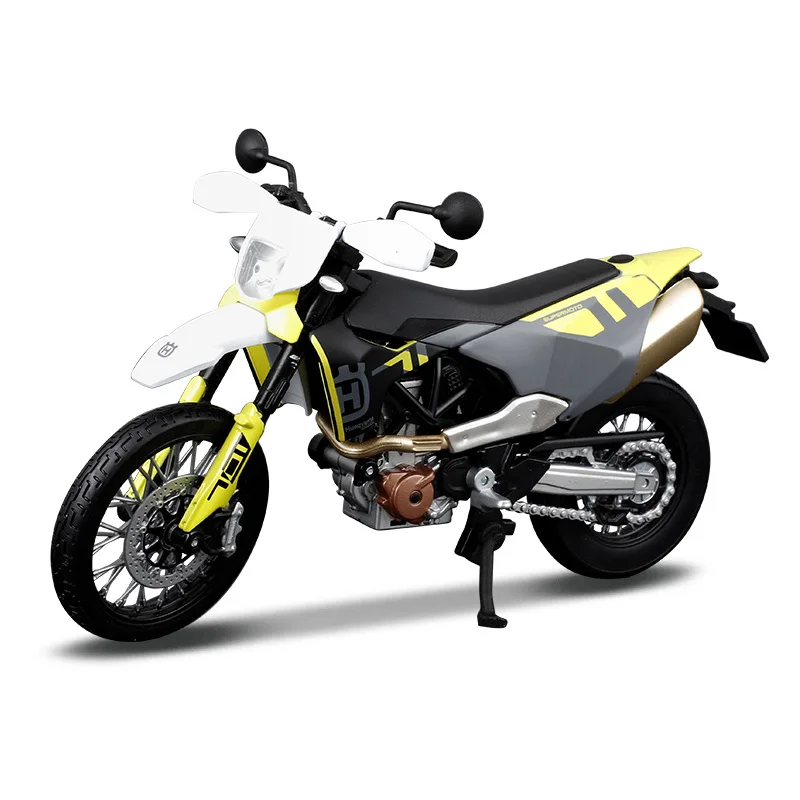 Maisto 1/12 Husqvarna 701 سبيكة دراجة نارية لعبة مجسمة مجموعة السيارات Autobike Shork-امتصاص على الطرق الوعرة Autocycle لعب السيارات #3