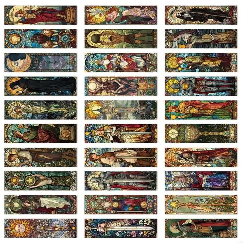 Segnalibri a tema dei tarocchi G8ta 6x1.5 pollici per lo studente insegnante del lettore amante del libro