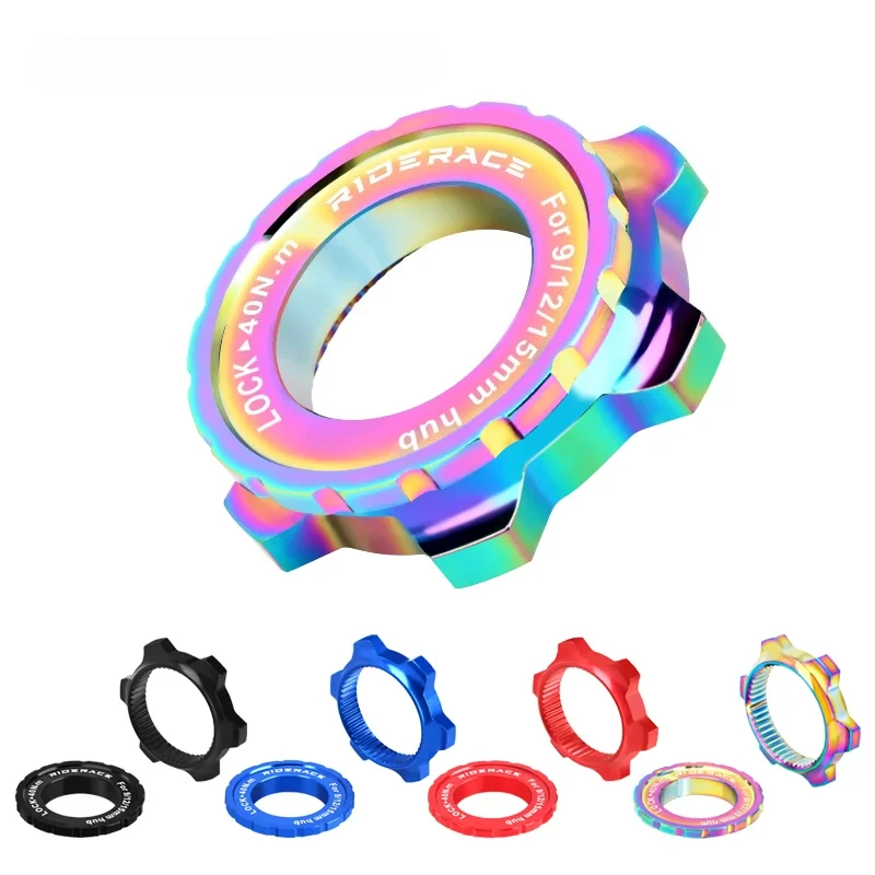 

Bike Hub Center Lock To 6 Hole Adapter Aluminum Alloy Bicycle Hub Middle Lock Conversion 6 Bolt Rotor Disc Brake Accessories