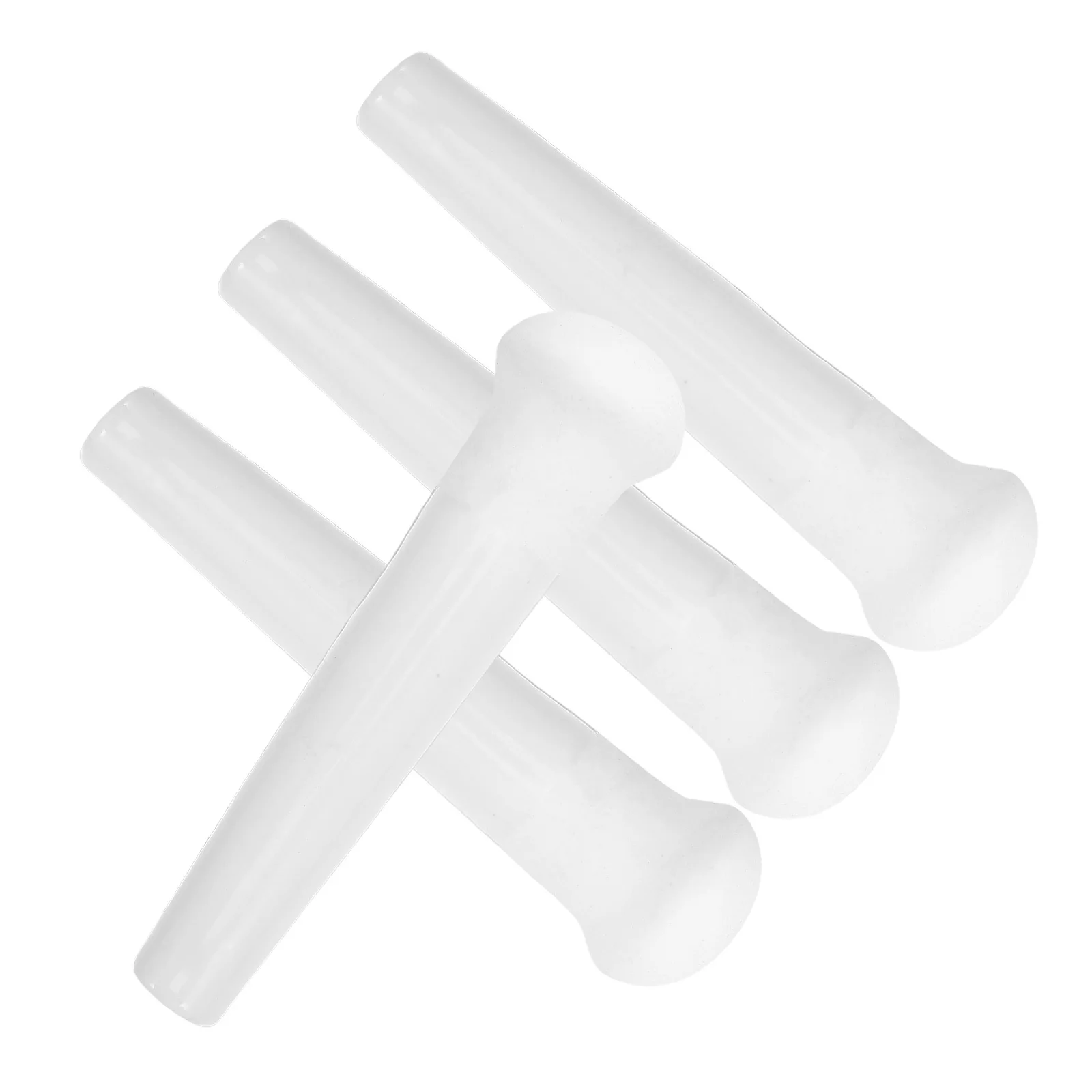 4 قطع من قضيب مدقة طحن السيراميك للفنانين، سطح أملس، تصميم مريح مثالي لطلاء الزيت بالألوان المائية مولر