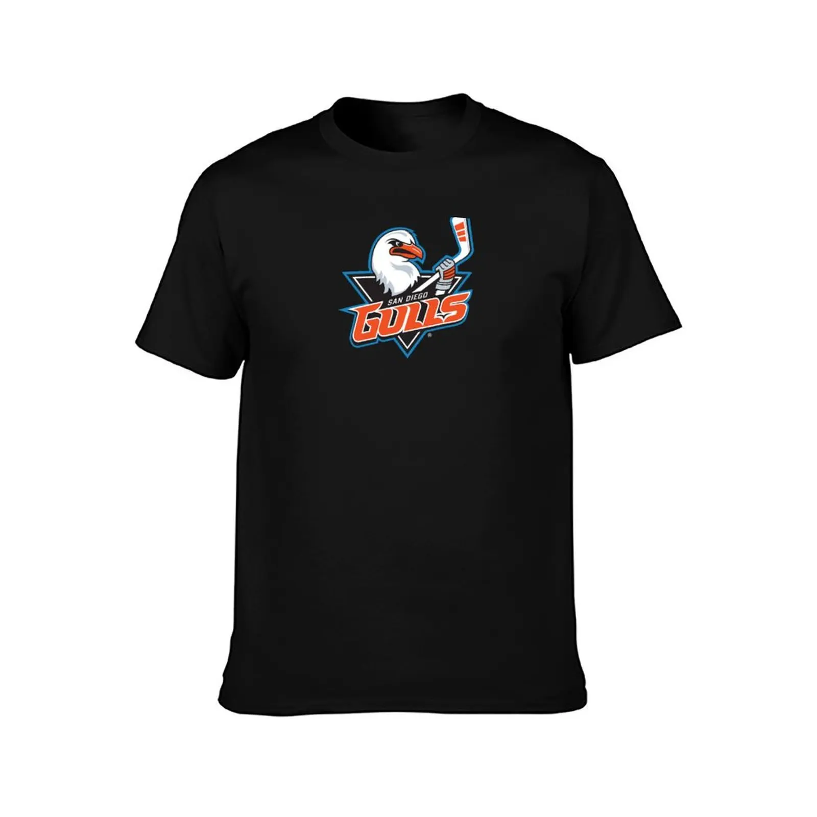 San Diego Gulls logo T-Shirt plus sizes anime shirt street wear cotton t shirt men