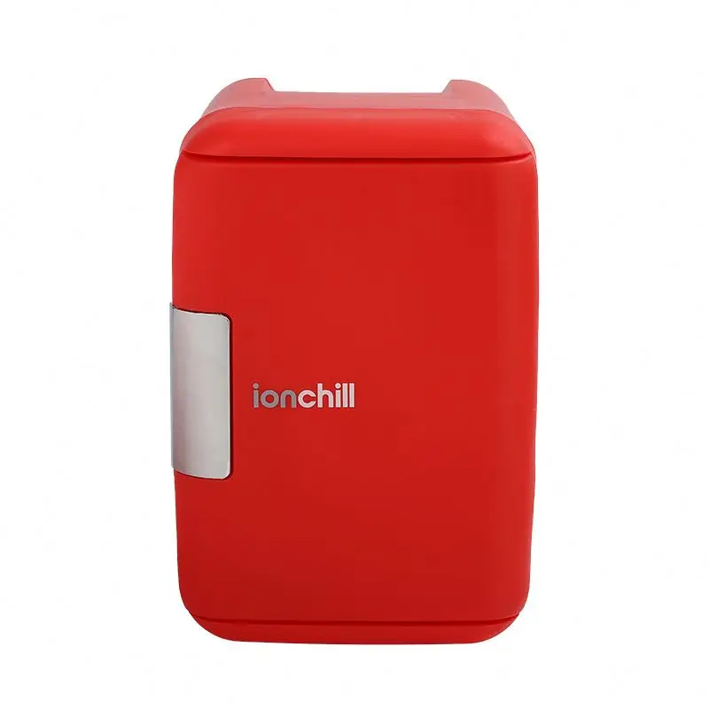 Smart Library Transparent 12 Volt Small Size Personal Makeup Display Mini Bar Fridge Refrigerator For care