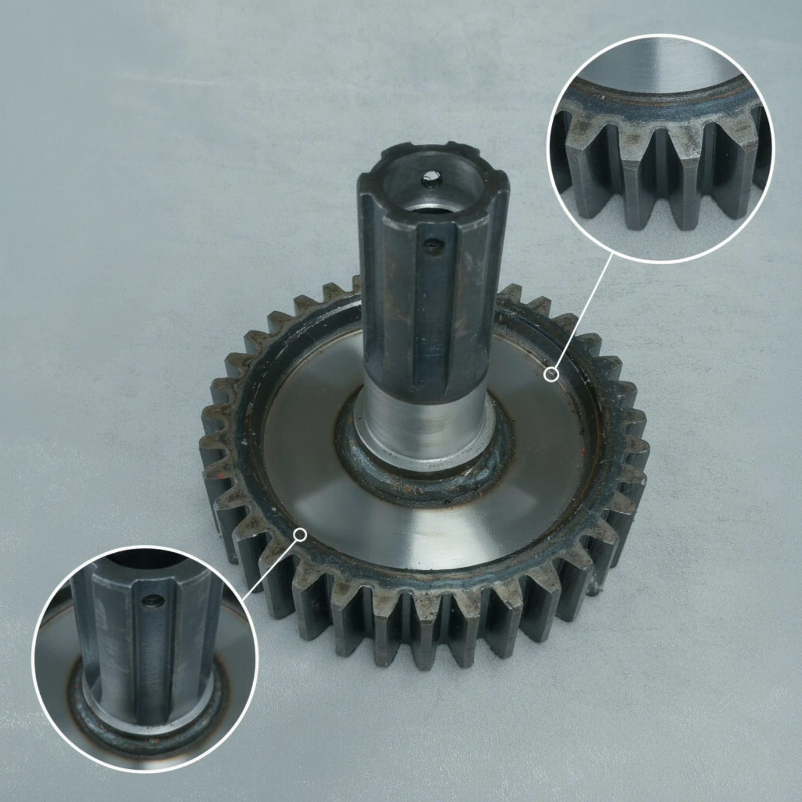 Winch Gear Metal Drive Gear Winch Component Long-Lasting Hardware Rugged for Technicians, Equipment Servicing