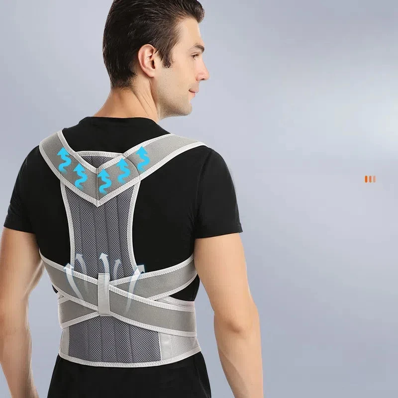 Back Brace Posture Corrector Lumbar Straightener Waist Coluna Postura Vest Correct Corset Shoulder Support Belt for Men & Women