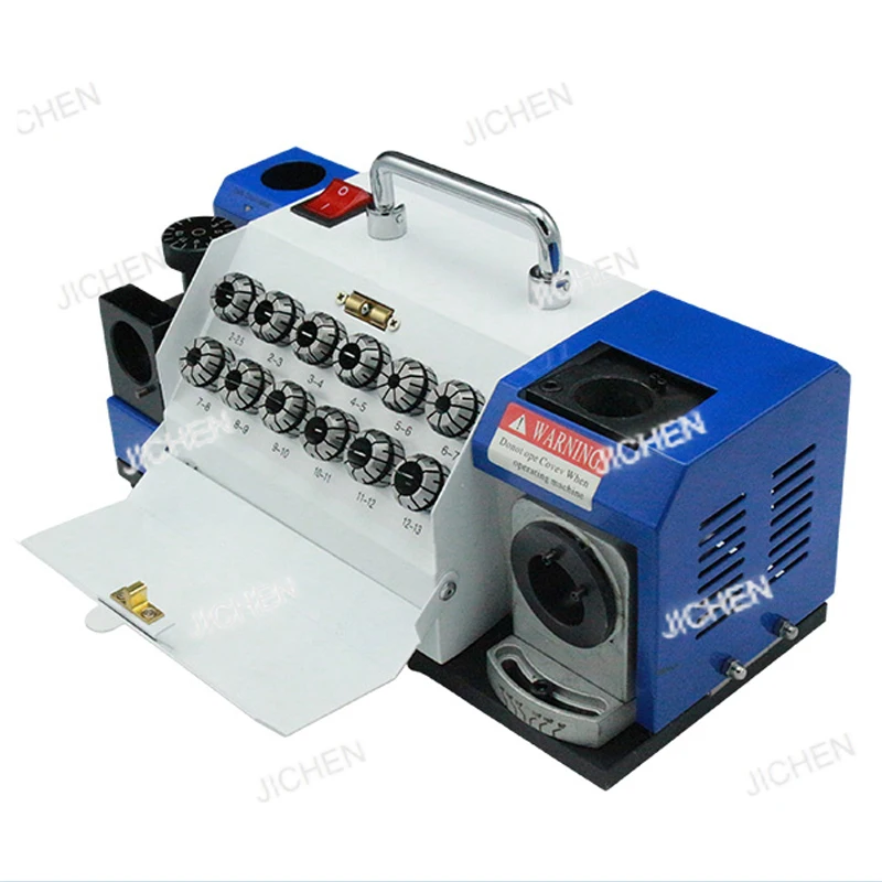 Amoladora de taladro helicoidal de 3-13MM, amoladora de taladro de escritorio, amoladora automática de cuchillos pequeños, herramienta especial de taladro 90-140 °   Ajuste del ángulo