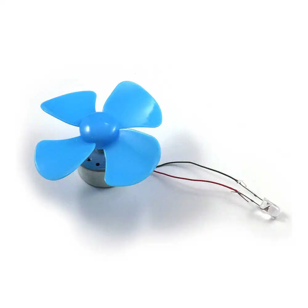 Mini Wind Turbine Generator Kit Dynamo Generator 0.1-12V 0.001-0.2A Output 3000RPM Student Physical Experimental Teaching Part