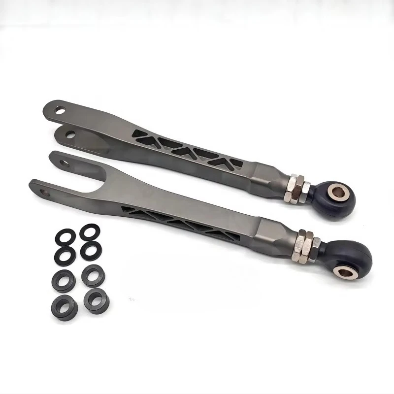 For Porsche 996/997/986/987/981/991 Adjustable Caster Control Arms – Anti-Dive Front & Anti-Squat Rear – Billet Aluminum