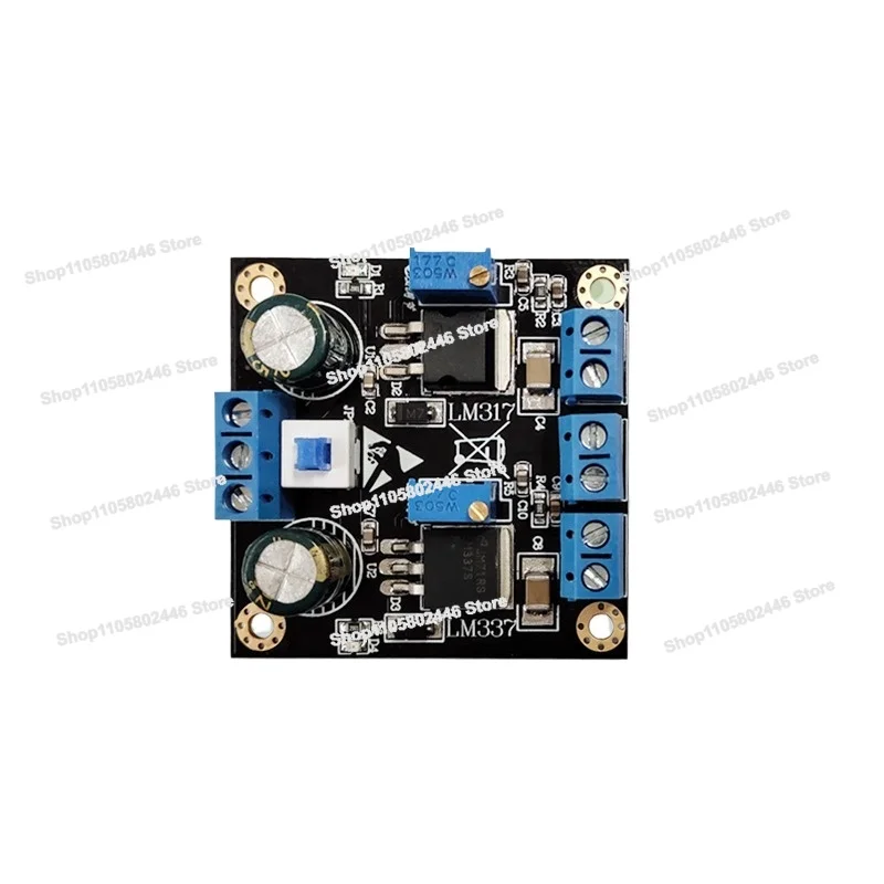 LM317 LM337 Positive and Negative Power Supply, Linear DC Regulated Power Supply, Adjustable  Module, Buck  Supply