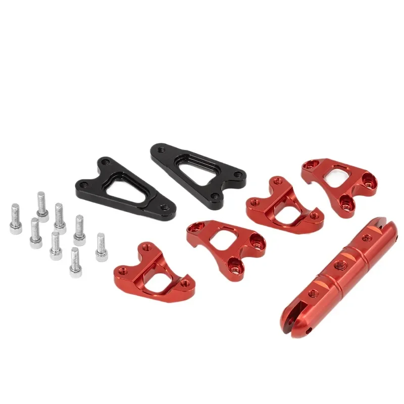 Motorcycle Handlebar Cross Bar Balance Rod Navigation Mount Expansion Bracket Compatible with Haojue UHR150 YU125 Modified