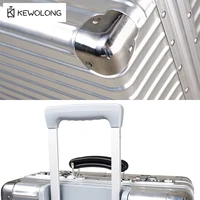 100% Aluminum Body Business Carry-on Suitcase 18 Inch, TSA Lock Laptop Bag with Spinner Wheels, Hardside Compact Travel Luggage 5