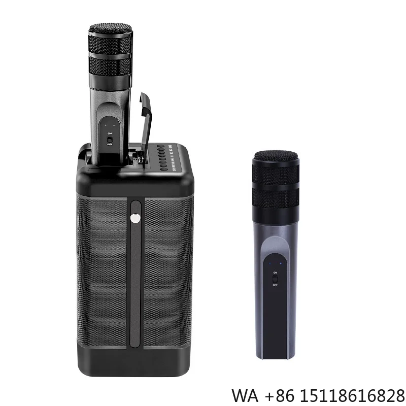 Best Portable USB KTV Karaoke Player with Latest Wireless for Bluetooth Technology Handheld Microphone Perfect for Mobile Phone