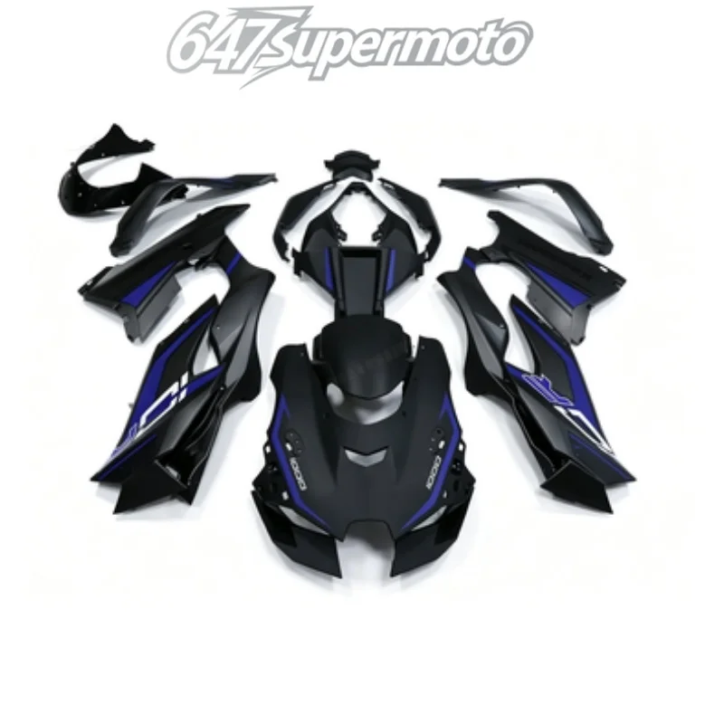 Fairings for for Ninja ZX10R (2021-2025) Matte Black, Gray, Blue, White