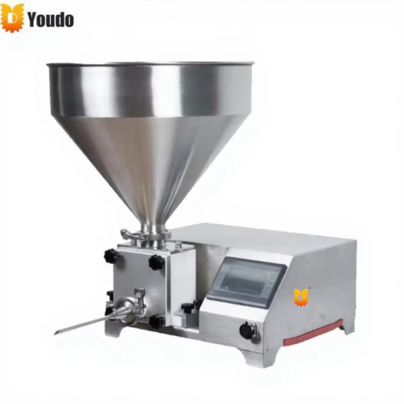 Commercial Use Electric Pastry Filling Machine New Semi-Auto Cream Jam Injector for Donuts Bread Cakes