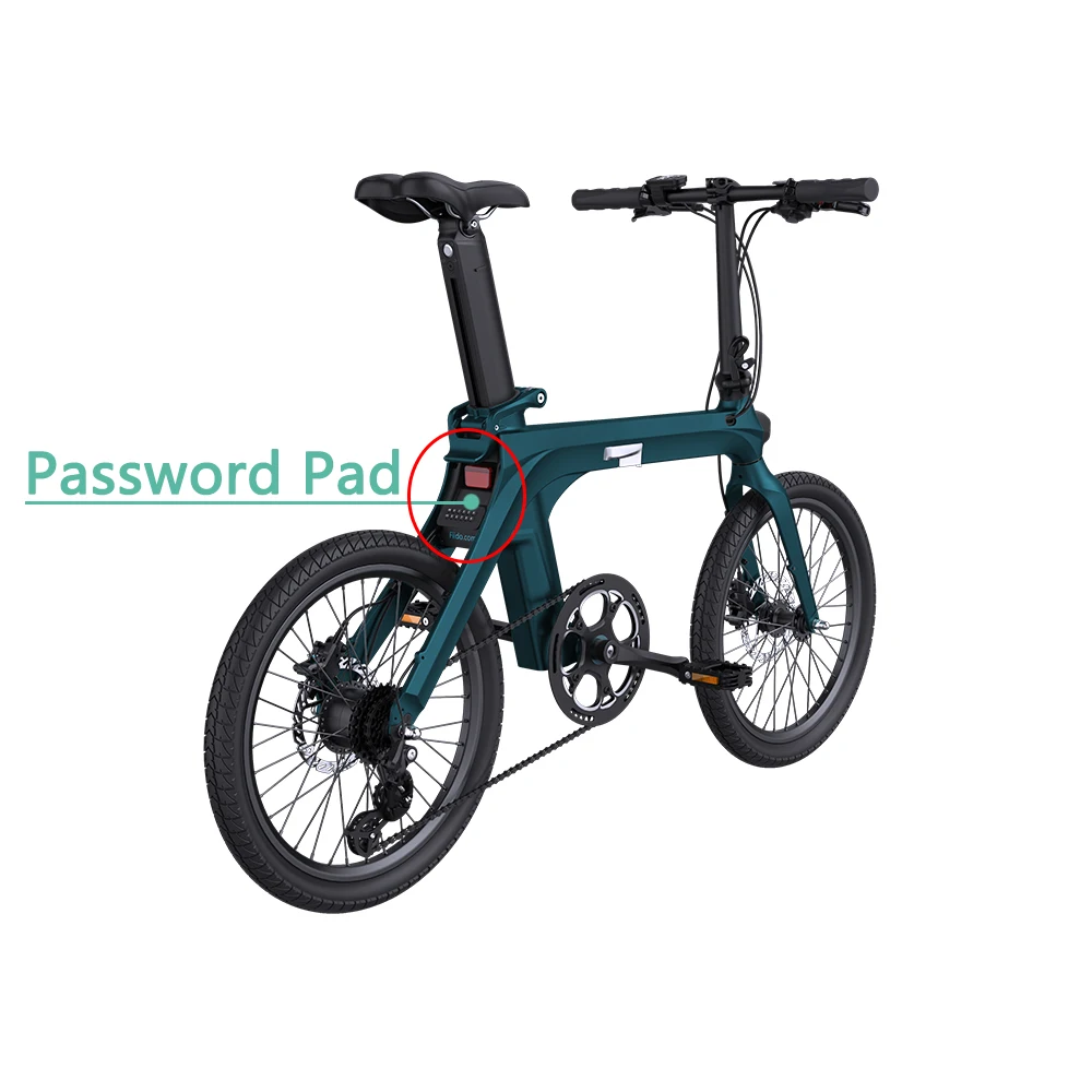 Fiido X Electric Bike Password Pad Accessories For X