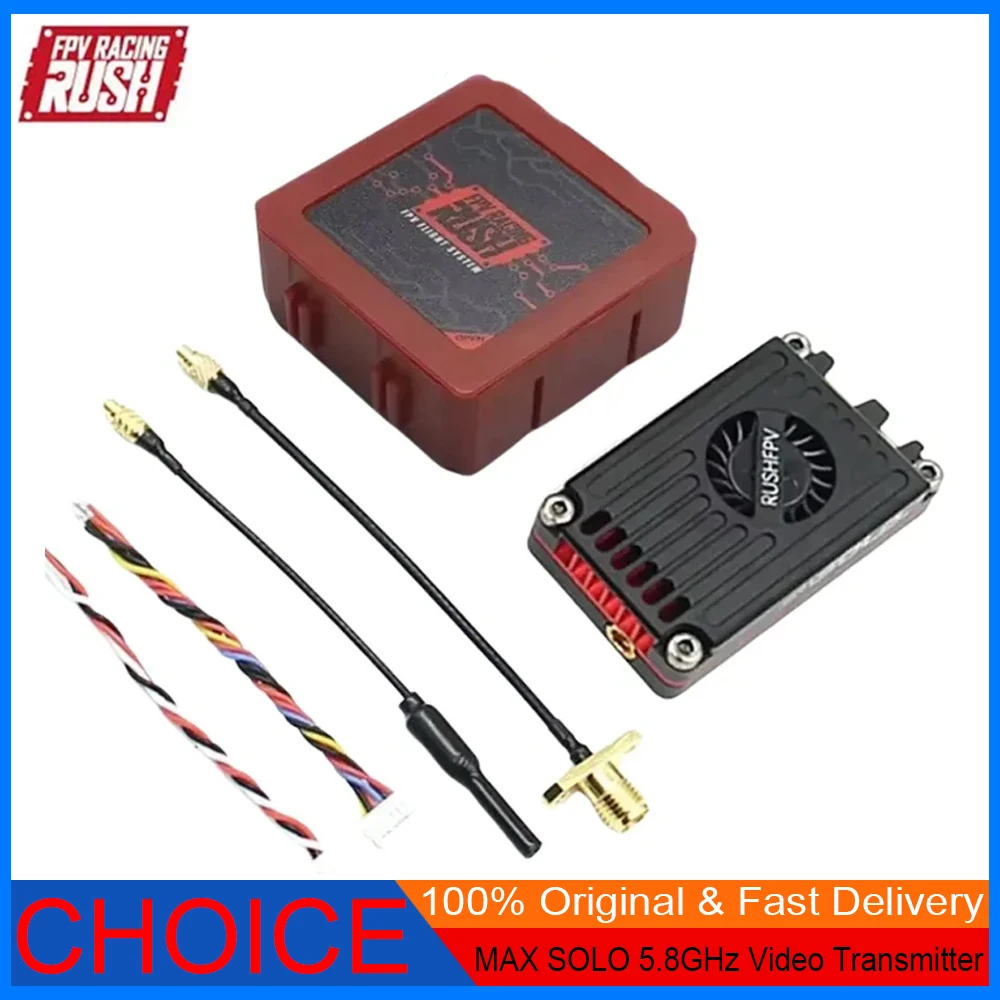 Trasmettitore audio video FPV VTX ad alta potenza 5,8G 2000 mW (2 W) 7-28 V per aerei drone UAV da corsa a lungo raggio