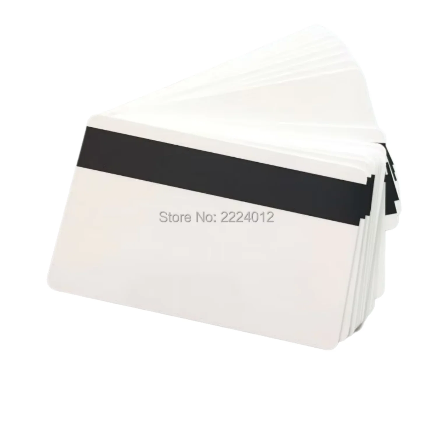 200pcs Hi-co Magnetic Stripe PVC Card 3 Track HiCo 2750 Smart IC Card