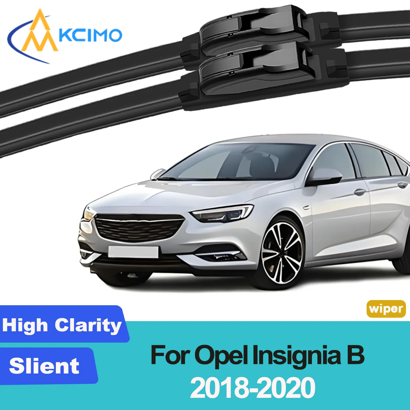 

2PCS New Wiper Blades for Opel Insignia B Z18 2018-2020 Vauxhall Insignia (United Kingdom) Buick Regal (North America and China)