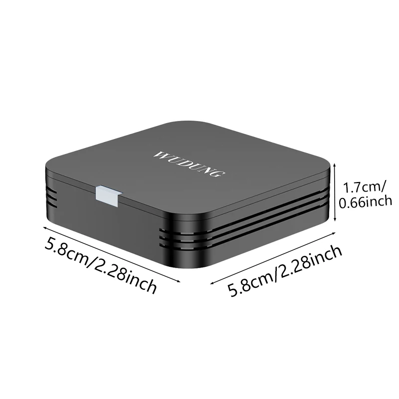Wudung TV Box 2GB 16GB Storage USB HD 2.4G Wifi 4K HDR Set Top Box Super Mini Portable Video Movice TV Channel Media Player