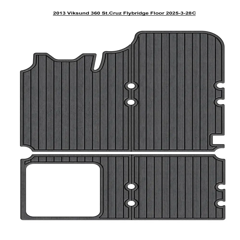 

2013 Viksund 360 St.Cruz Flybridge Pad Лодка EVA Тиковая пол SeaDek Gatorstep Style Самоклеящиеся dwsrtudrufhsjyferyy